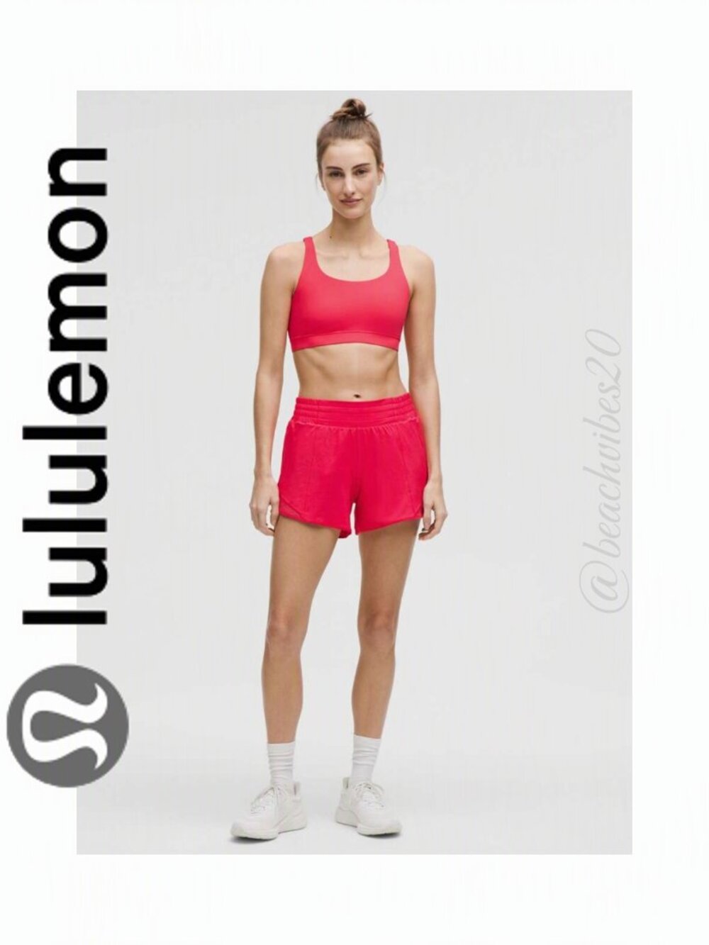 LULULEMON ATHLETICA Energy Bra *Medium Support, B–D Cups Red Glow 12 NWT LL-148B